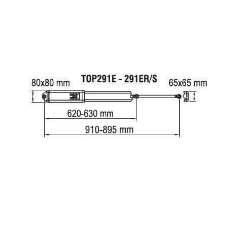 hydraulische hekopener GIBIDI TOP 291 ERS